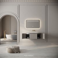 Belgravia Vanity Unit & Stone Basin 1000mm Sabbia Grigio Oak